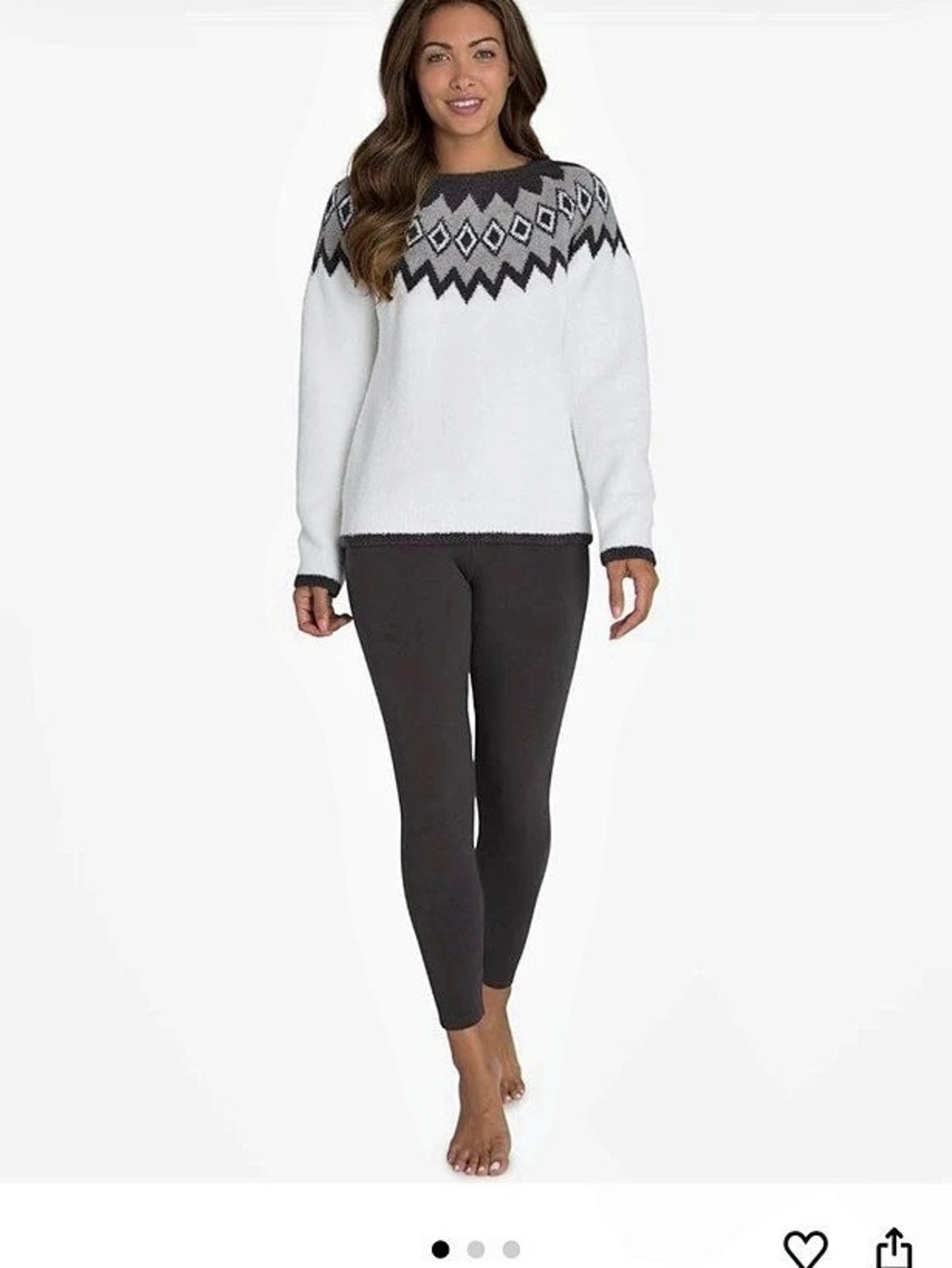 Barefoot Dreams Cozy Nordic Sweater
